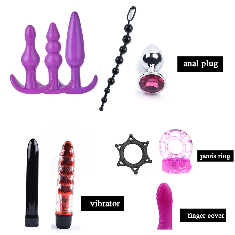G Spot Dildo Vibrator Anal Plug Bondage Set Sex Toys For Women Whip Handcuffs For Sex Bdsm Exotic Adult Games - Image 3
