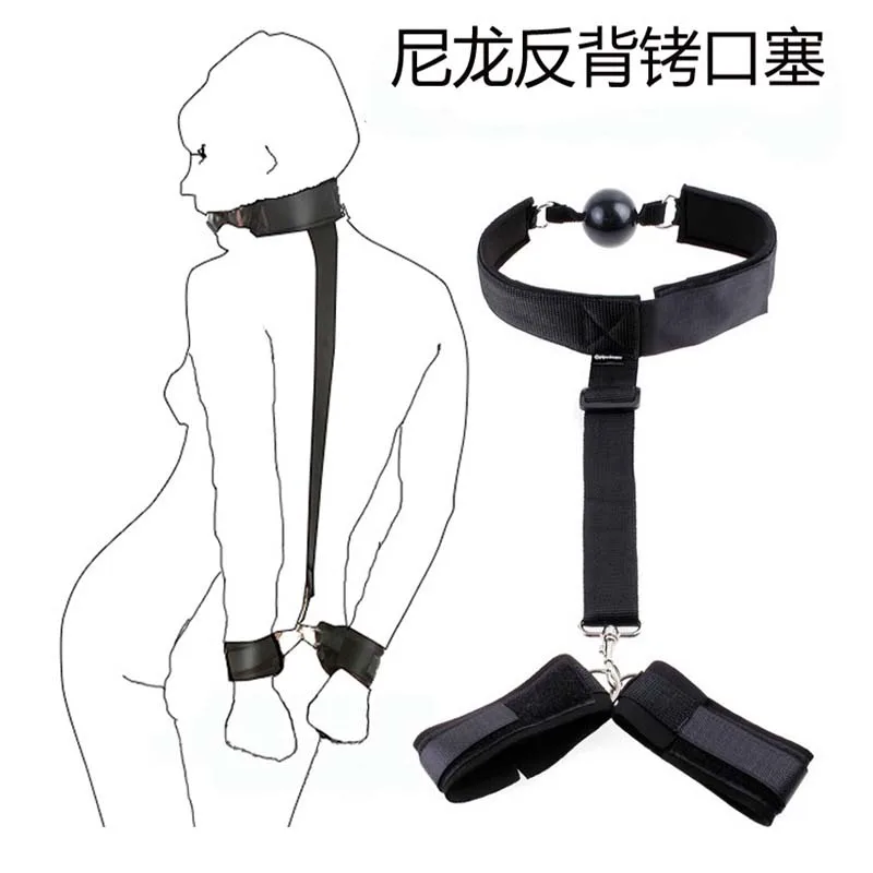 BDSM Sex Bondage Restraints Kit Leather Thigh Sling Breasts Belt Behind Back Handcuffs Open Legs SM Slave Fetish Anal hook - Image 3